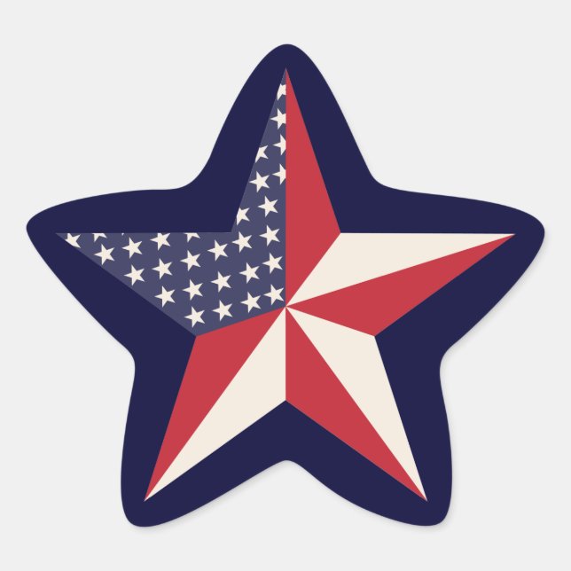 Pegatinas Estelares de Estados Unidos (Anverso)