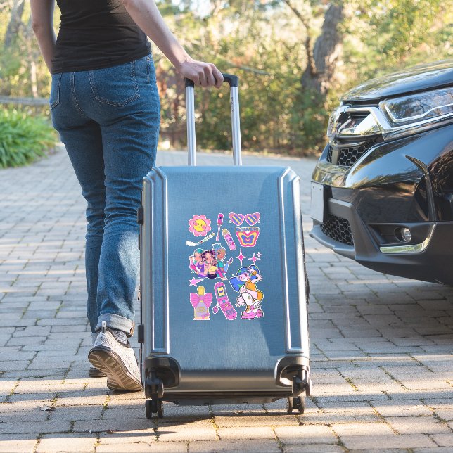 Pegatinas estéticos de corte de besos y2k (Maleta Insitu)