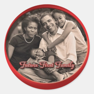 Pegatinas familiares de Obama