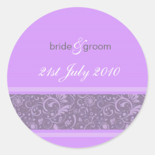 Pegatinas - Fantasía floral - Lavanda