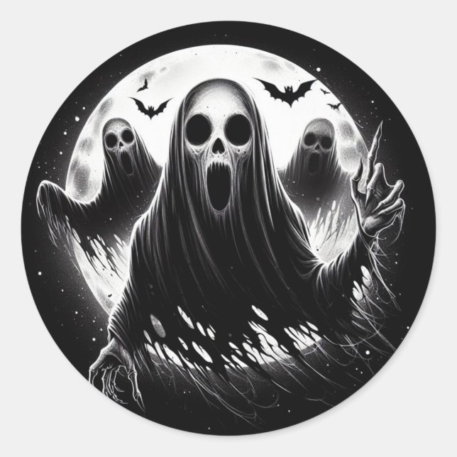 Pegatinas fantasmales (Anverso)
