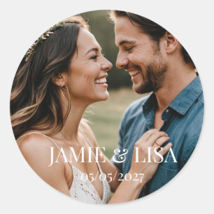 Pegatinas favoritos de bodas personalizadas - Fáci