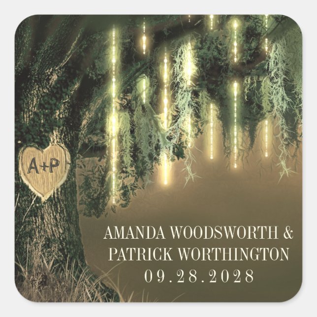 Pegatinas favoritos de la boda de los musulmanes e (Anverso)