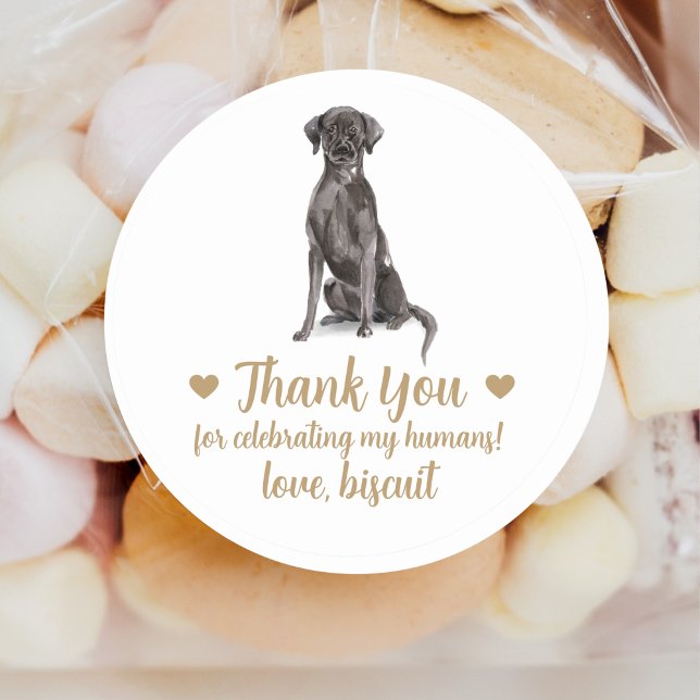 Pegatinas favoritos de la boda de perros personali (Subido por el creador)