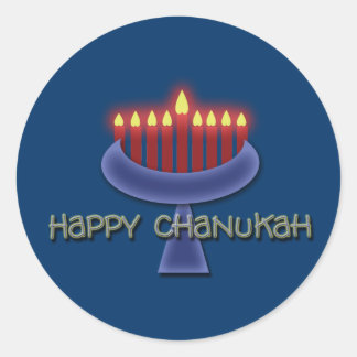 Pegatinas felices de Chanukah