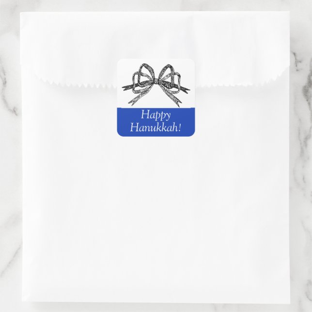 Pegatinas felices de Hanukkah (Bolso)