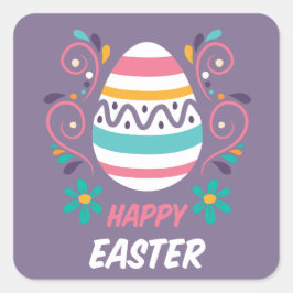 Pegatinas felices de Pascua