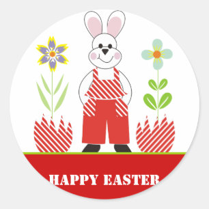 Pegatinas felices de Pascua