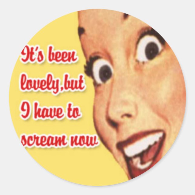 Pegatinas felices de Retro House (Anverso)