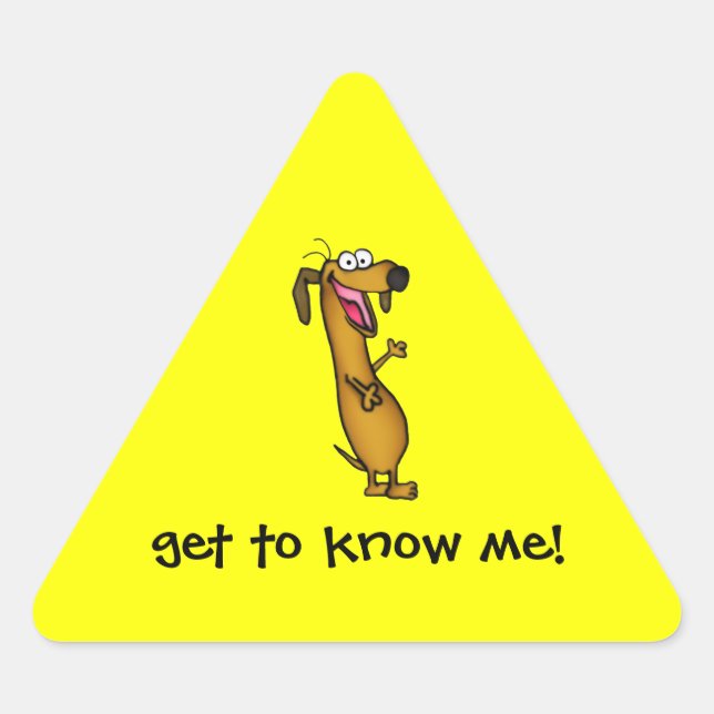 Pegatinas felices de Weenie (Anverso)