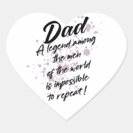 Pegatinas felices del día del padre