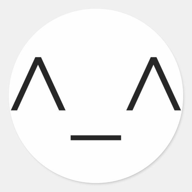 ^_^ Pegatinas felices emoticonos (Anverso)