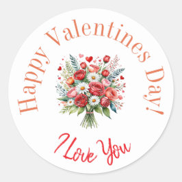 Pegatinas Feliz Día de San Valentín 