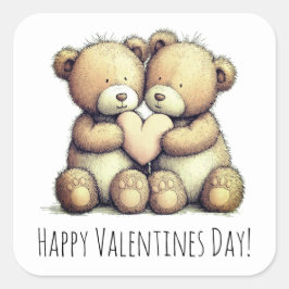 Pegatinas Feliz Día de San Valentín