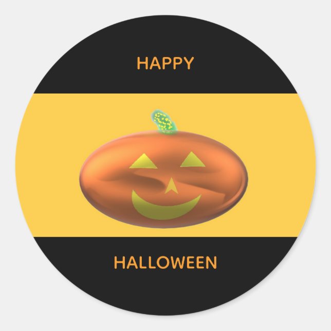 Pegatinas Feliz Halloween (Anverso)