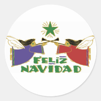 Pegatinas Feliz Navidad
