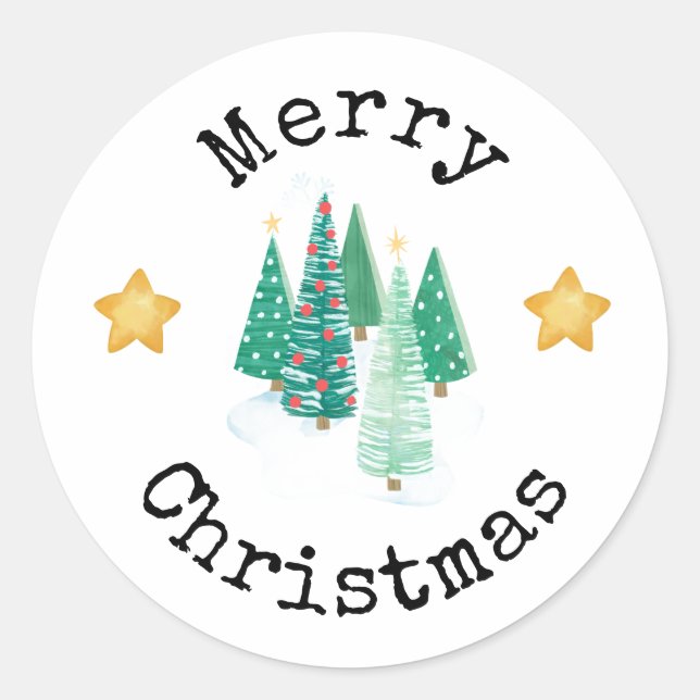 Pegatinas Feliz Navidad (Anverso)