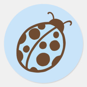 Pegatinas Fiestas de Blue Ladybug