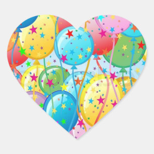 Pegatinas Fiestas de globos