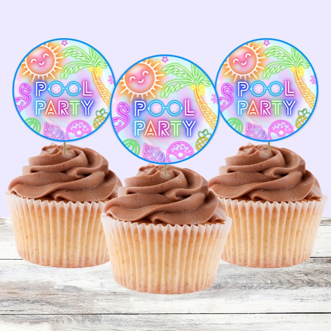 Pegatinas Fiestas de Neon Pool (Subido por el creador)