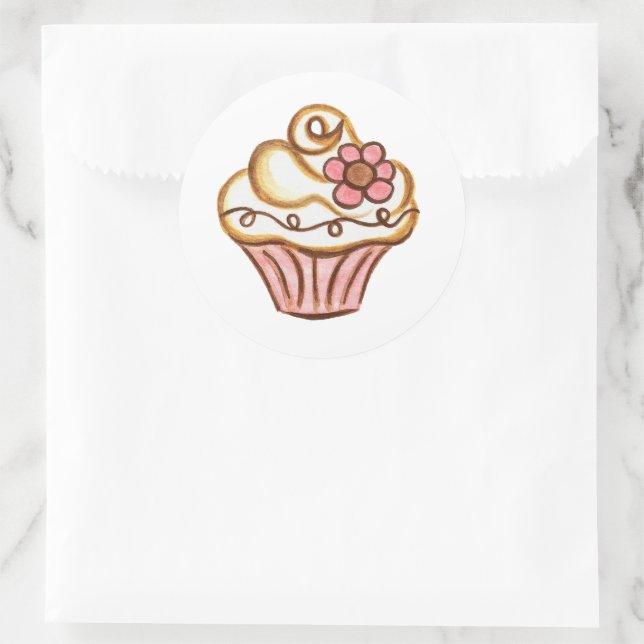 Pegatinas Fiestas de pastelería (Bolso)