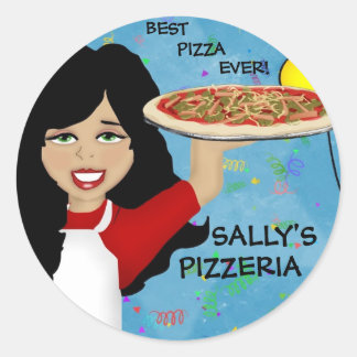 Pegatinas Fiestas Pizza