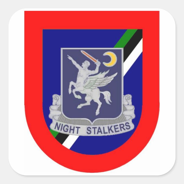 PEGATINAS FLASH/DUI 160TH SOAR (Anverso)