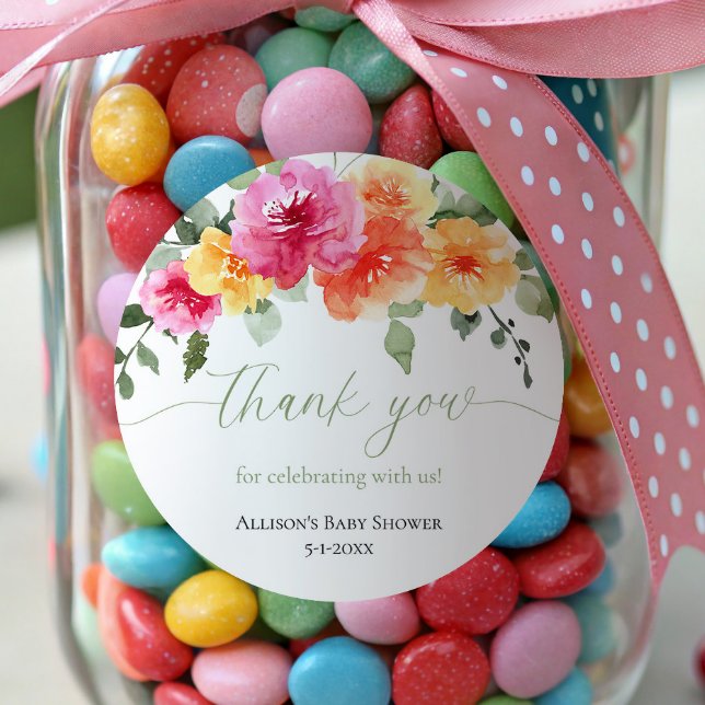 Pegatinas florales de flores de peonía rosadas nar (Subido por el creador)