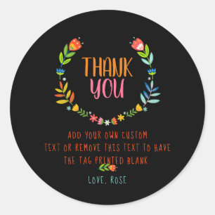 Pegatinas florales de México