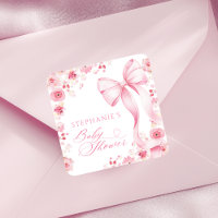 Pegatinas Florales Rosadas Baby in Bloom