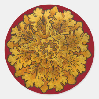Pegatinas Florentine Oak Leaf Cluster