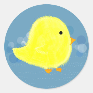 Pegatinas Fluffy Baby Chick