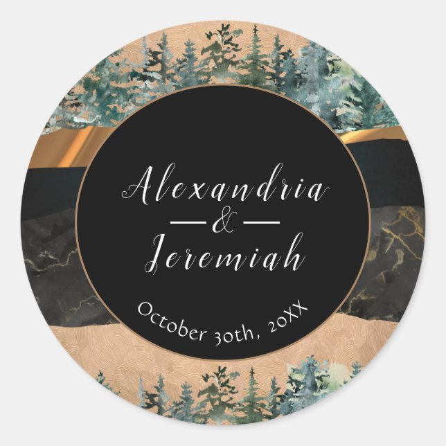 Pegatinas forestales (Anverso)