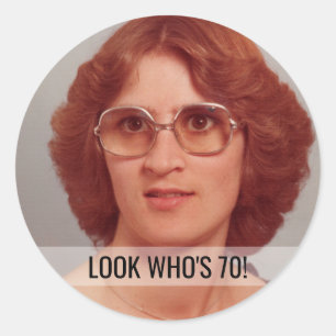 pegatinas fotográficos Personalizados de cumplea