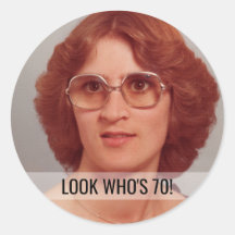 pegatinas fotográficos Personalizados de cumpleaño