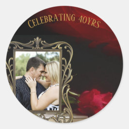 Pegatinas FOTOGRÁFICOS personalizados - Tema ROSA 