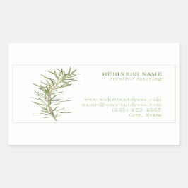 PEGATINAS FRESH ROSEMARY Biz ID Rectangle