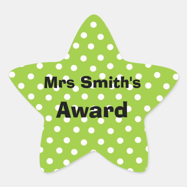 pegatinas galardonados de personalizable (Anverso)