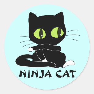 Pegatinas Gato Ninja