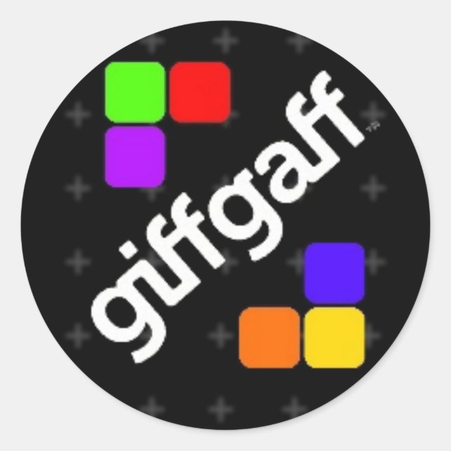 pegatinas giffgaff (Anverso)