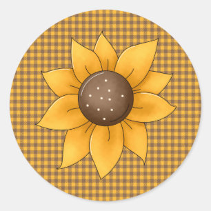 Pegatinas girasoles 4