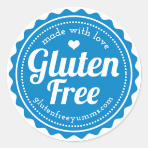 Pegatinas Gluten-Libres - hechos con amor