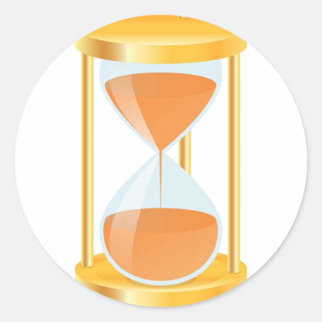 Pegatinas Gold Hourglass (Anverso)