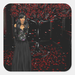 Pegatinas góticos oscuros