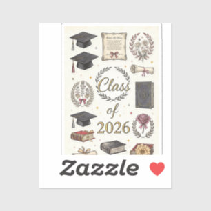 Pegatinas graduación 2026