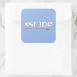 Pegatinas grandes de Surf Square