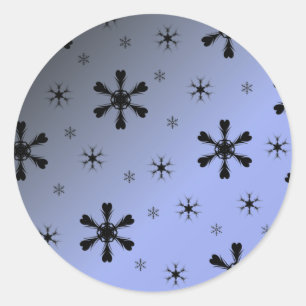Pegatinas Gray Snowflake