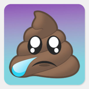 Pegatinas gritadores de Ombre de la emoji del