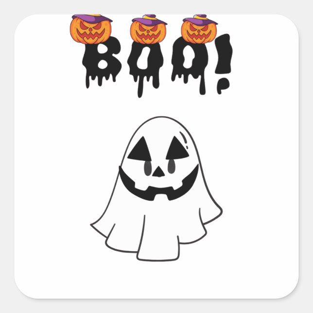 pegatinas halloween boo (Anverso)