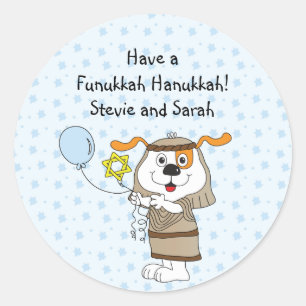 Pegatinas Hanukkah (1 1/2" o 3") Personalizados